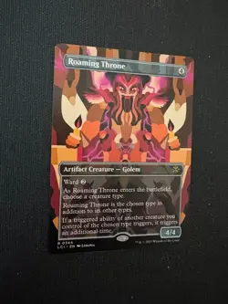 Roaming Throne (Borderless) The Lost Caverns of Ixalan Regular - NM - Image 2