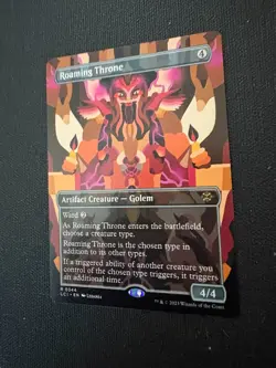 Roaming Throne (Borderless) The Lost Caverns of Ixalan Regular - NM - Image 3