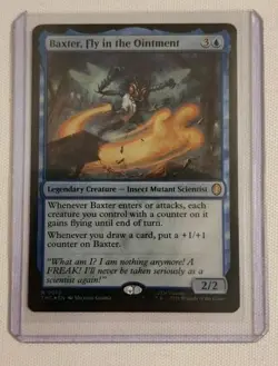 MTG TMNT Teenage Mutant Ninja Turtles Baxter, Fly in the Ointment SURGE FOIL NM - Image 1