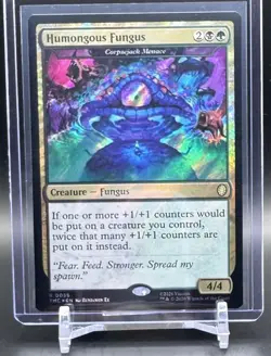 MTG TMNT Teenage Mutant Ninja Turtles Humongous Fungus SURGE FOIL NM/Unplayed - Image 1