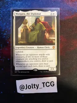 Mangara, the Diplomat Commander: Bloomburrow Regular - Image 1