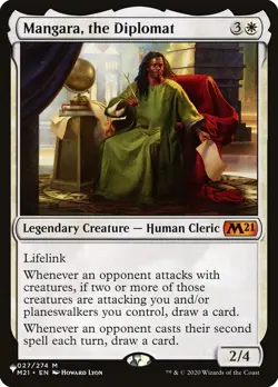MTG Mangara, the Diplomat ** The List ** English - Image 1