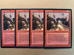 MTG 4x Total War Ice Age Legacy Magic the Gathering x4 NM - Image 1