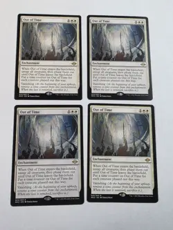 4x Out Of Time - Modern Horizons 2 - MH2 - Near Mint - MTG - Image 1