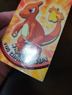 DMG! Pokemon TCG Vintage 1999 Topps TV Series 1 #5 Charmeleon Black Label - Image 3