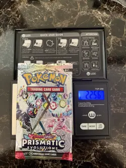 🔥22.56 Gram🔥 HEAVY!!! Prismatic Evolutions Pack! Sealed! PRE S&V Pokemon - Image 1