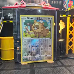 Bidoof Brilliant Stars Reverse Holo Pokemon TCG 120/172 Sword & Shield Common - Image 3