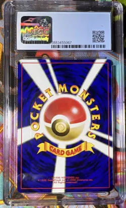 1998 POKEMON BANNED ART JAPANESE MISTY’S TEARS MINT CGC 9 BLUE LABEL POP 137 👁 - Image 2