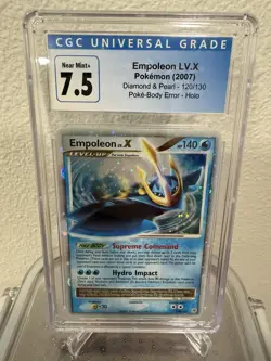 Pokemon Empoleon Lv.X Diamond & Pearl Ultra Rare #120 Pokebody Error! - Image 1