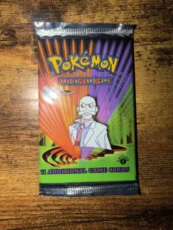 Pokemon Gym Challenge 1st Edition Booster Pack unweighed - Image 3