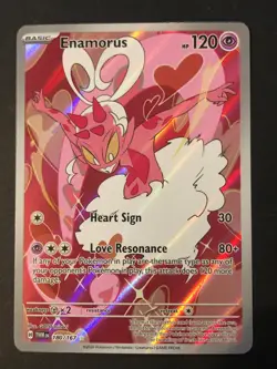 Enamorus - 180/167 - Pokemon Twilight Masquerade Illustration Rare NM - Image 1