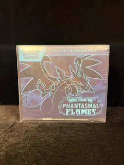 Pokemon Charizard Phantasmal Flames Elite Trainer Box ETB Mega Evolution - Image 2