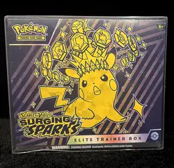 Pokemon Surging Sparks Elite Trainer Box Pikachu SV ETB Sealed - Image 1