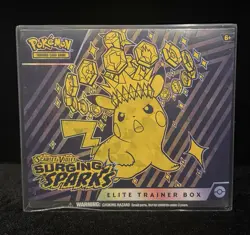 Pokemon Surging Sparks Elite Trainer Box Pikachu SV ETB Sealed - Image 2