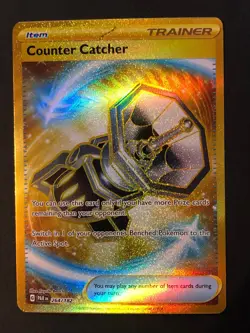 2023 Pokemon Scarlet & Violet Paradox Rift Counter Catcher #264/182 Hyper Rare - Image 1