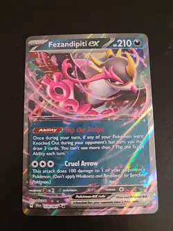 Fezandipiti ex - 038/064 - Shrouded Fable - Pokemon TCG NM - Image 1
