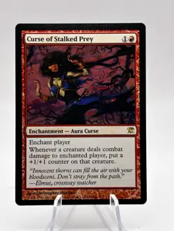 Curse of Stalked Prey 146/264 Innistrad INS MTG NM - Image 1
