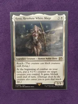 Rosa, Resolute White Mage R FINAL FANTASY 555 NM MTG - Image 1