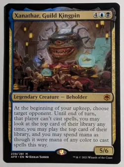 Xanathar, Guild Kingpin x1 Adventures in the Forgotten Realms MTG LP/NM - Image 1