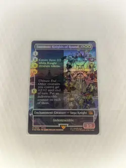 Summon: Knights of Round (Borderless) Final Fantasy Foil - Image 1
