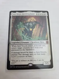 mtg, Anti-Venom, Horrifying Healer Marvel's Spider-Man Regular NM - Image 1