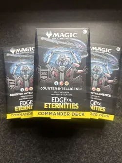 MTG: Counter Intelligence - Edge Of Eternities - Sealed - Commander Deck - Magic - Image 1