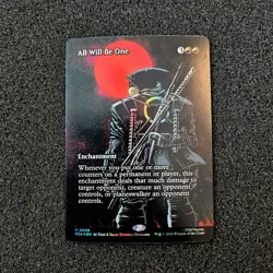 All Will Be One FOIL Borderless 0008 Teenage Mutant Ninja Turtles Mythic PZA MTG - Image 1