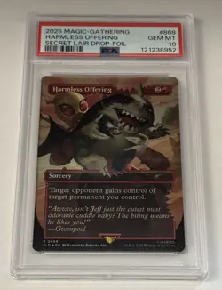 Harmless Offering (Rainbow Foil) Secret Lair Drop Foil PSA 9 - Image 1