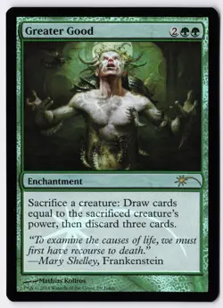 Greater Good - Foil - MTG Judge Promo - RareCo - Image 1