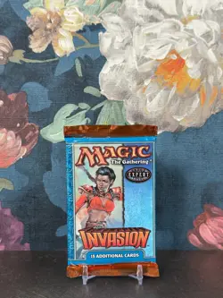 Magic: The Gathering Invasion Sealed Booster Pack (English) - RareCo - Image 1