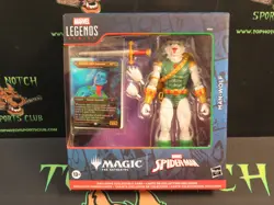 NEW SEALED MTG MAGIC SPIDER-MAN MAN-WOLF MARVEL LEGENDS SERIES FIGURE B CG4 - Image 1