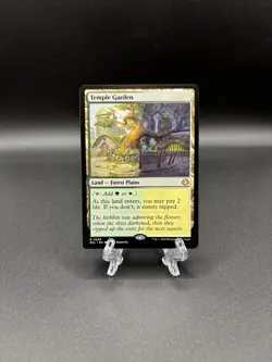 Magic The Gathering: Temple Garden #0268 Lorwyn Eclipsed Regular - Image 1