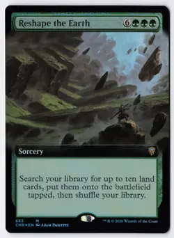 Reshape the Earth - Foil - Extended Art - MTG Commander Legends - RareCo - Image 1