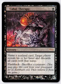 Cabal Therapy - Foil - MTG Friday Night Magic 2005 - RareCo - Image 1