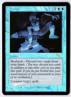 Forbid - Foil - MTG Friday Night Magic 2002 - RareCo - Image 1