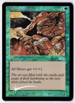 Muscle Sliver - Foil - MTG Friday Night Magic 2003 - RareCo - Image 1