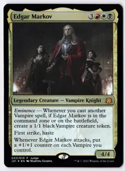Edgar Markov - Foil - MTG Judge Promo - RareCo - Image 1