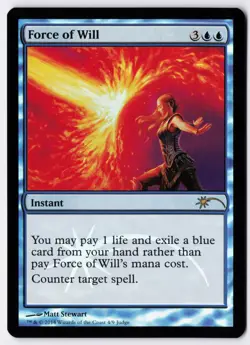 Force of Will - Foil - MTG Judge Promo - RareCo - Image 1