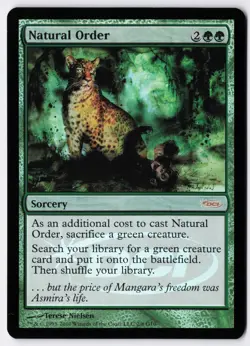 Natural Order - Foil - MTG Judge Promo - RareCo - Image 1