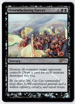 Overwhelming Forces - Foil - MTG Judge Promo - RareCo - Image 1