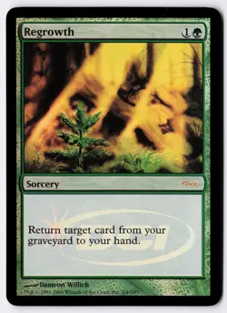 Regrowth - Foil - MTG Judge Promo - RareCo - Image 1