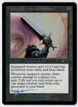 Sword of Light and Shadow - Foil - MTG Judge Promo - RareCo - Image 1