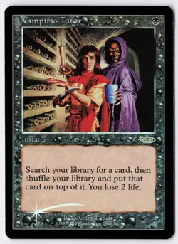 Vampiric Tutor - Foil - MTG Judge Promo - RareCo - Image 1