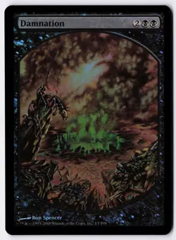 Damnation - Foil - MTG Magic Player Rewards 2008 - RareCo - Image 1