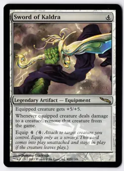 Sword of Kaldra - Foil - MTG Mirrodin Prerelease Promos - RareCo - Image 1