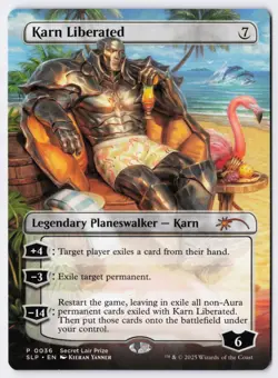 Karn Liberated - Borderless - MTG Secret Lair Showdown - RareCo - Image 1
