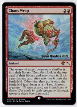 Chaos Wrap - Foil - MTG Special Occasions: Happy Holidays - RareCo - Image 1