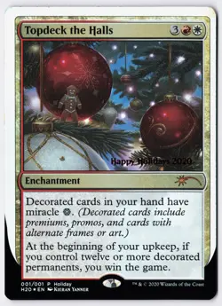 Topdeck the Halls - Foil - MTG Special Occasions: Happy Holidays - RareCo - Image 1