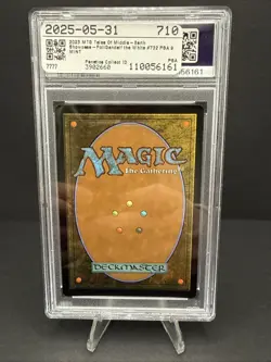 Magic the Gathering Gandalf the White Borderless Foil Showcase PSA 9 #732 2023 - Image 2