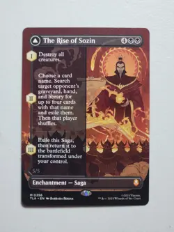 The Rise of Sozin Borderless Avatar: The Last Airbender Non-Foil MTG - Image 1